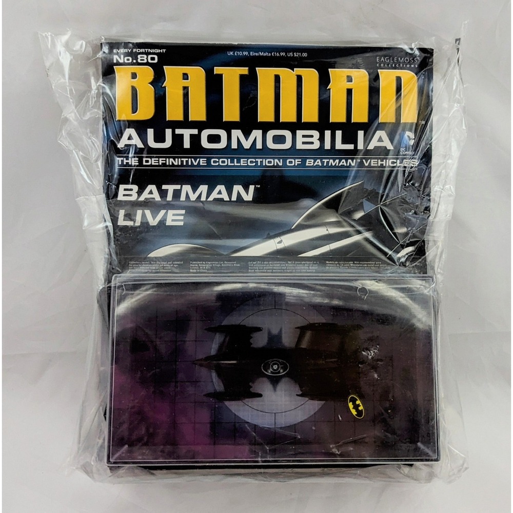 Eaglemoss Automobilia DC Comics Batman Live Car & Magazine No. 80
